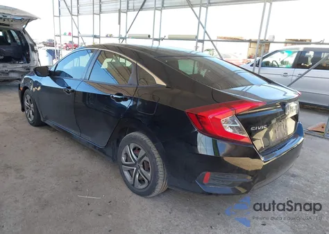 2017 Honda Civic Lx from USA, damaged, VIN 19XFC2F55HE007853
